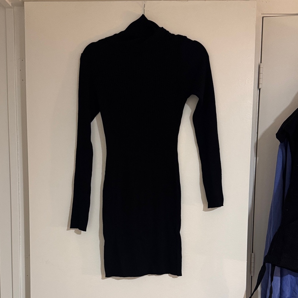 Wild Fable Black Long Sleeve Dress